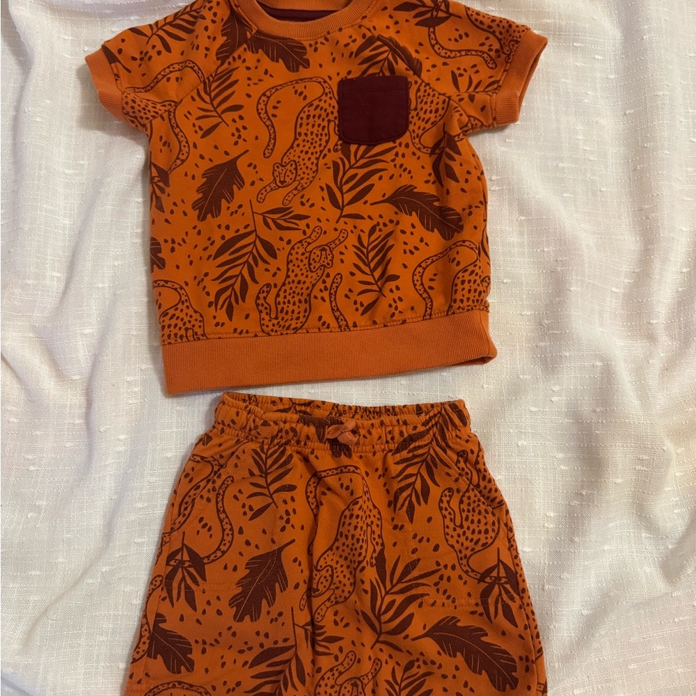 Cat & Jack Vibrant Orange Toddler Top